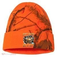 Animals Funny Meme DonT Worry Be Capy Capybara Moon Feral Kati Licensed 12" Camo Cuffed Beanie thumb 0