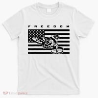 American Flag Motocross Apparel Motocross Dirt Bike T-Shirt thumb 0