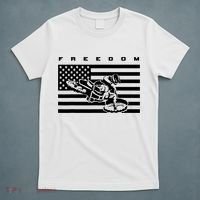 American Flag Motocross Apparel Motocross Dirt Bike T-Shirt thumb 5