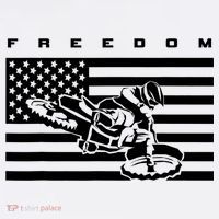 American Flag Motocross Apparel Motocross Dirt Bike Women's Hoodie thumb 2