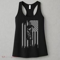 American Flag Motocross Apparel Motocross Dirt Bike Women's Tank Top thumb 3