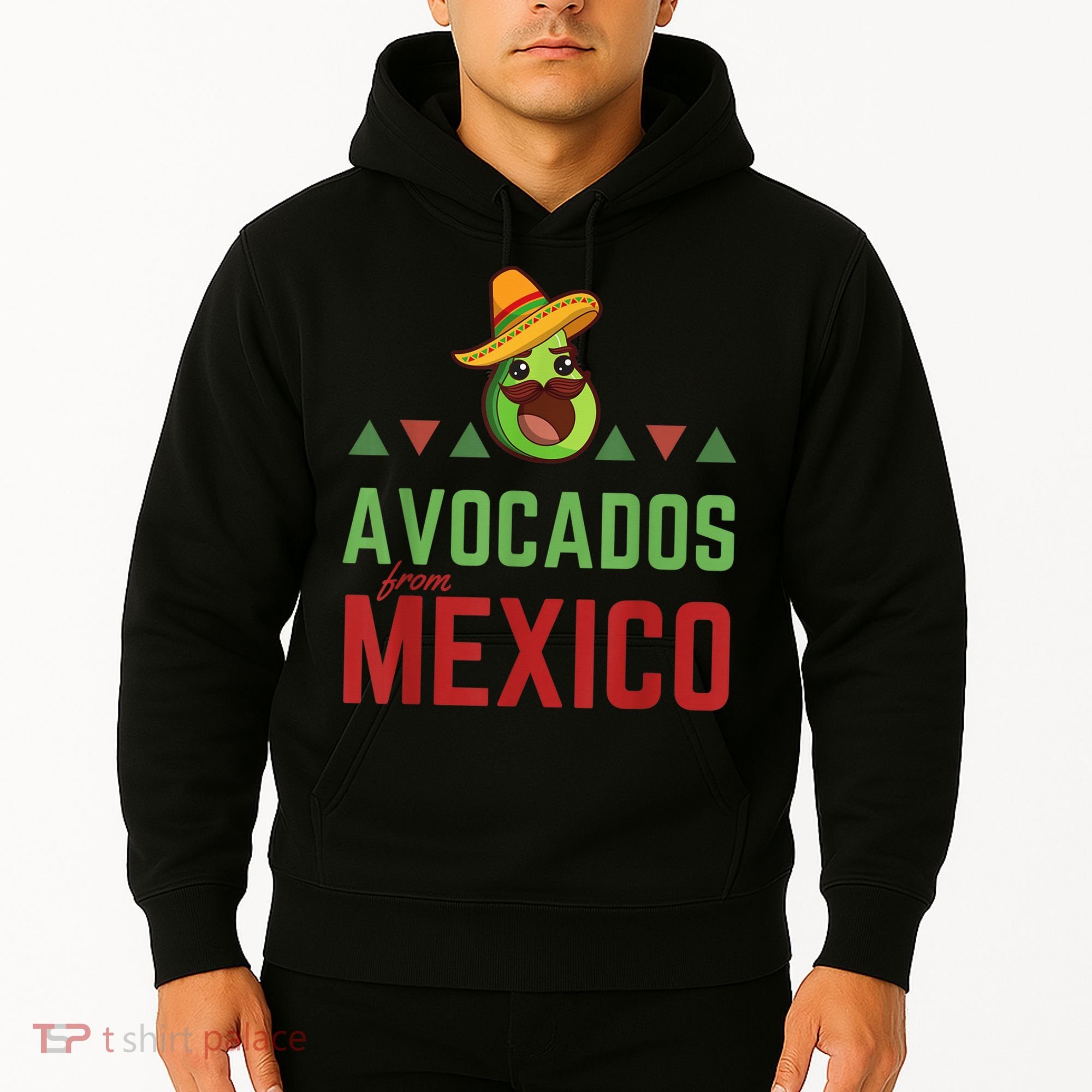 Avocados from Mexico - Mexican Day flag - Avocado Costume Hoodie