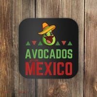 Avocados from Mexico - Mexican Day flag - Avocado Costume Coaster thumb 0