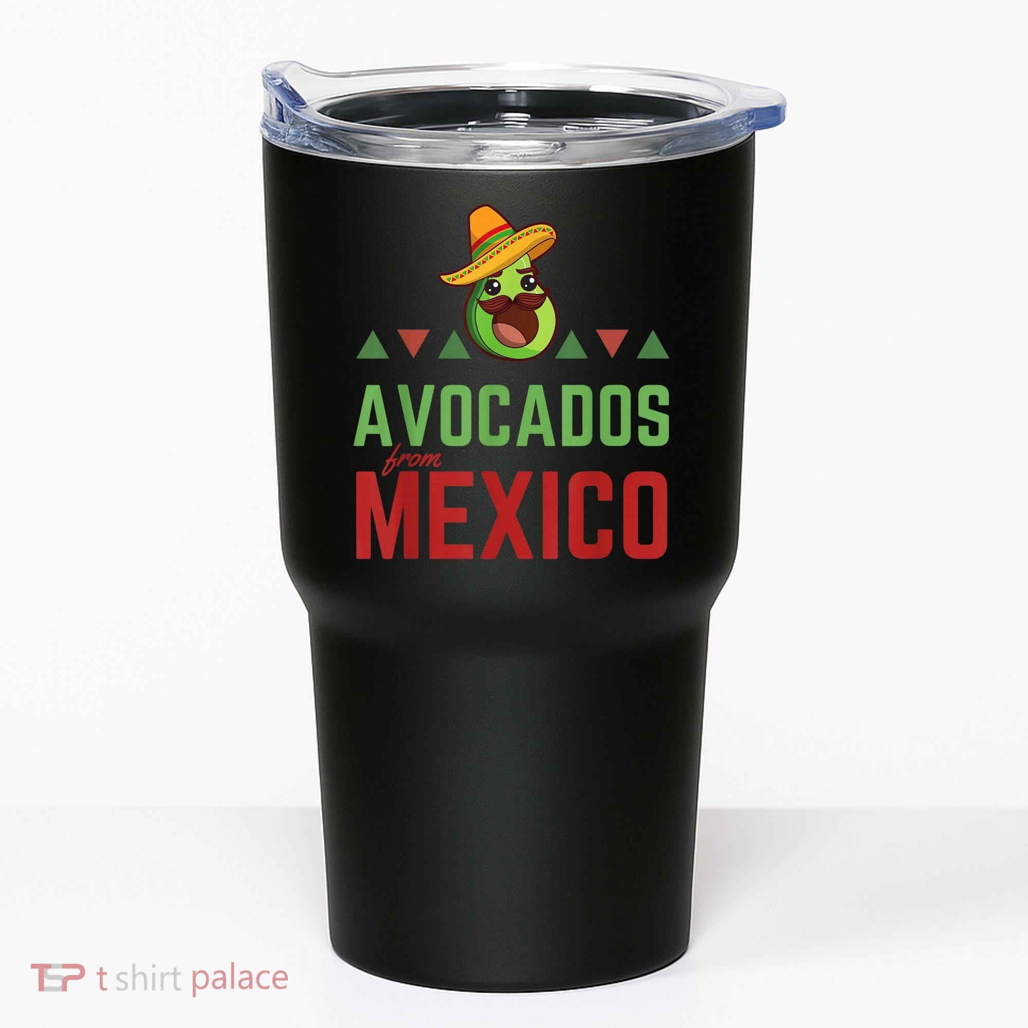 Avocados from Mexico - Mexican Day flag - Avocado Costume Tumbler