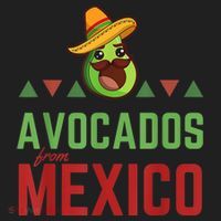 Avocados from Mexico - Mexican Day flag - Avocado Costume Hat thumb 2