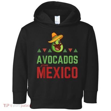 Avocados from Mexico - Mexican Day flag - Avocado Costume Toddler Hoodie