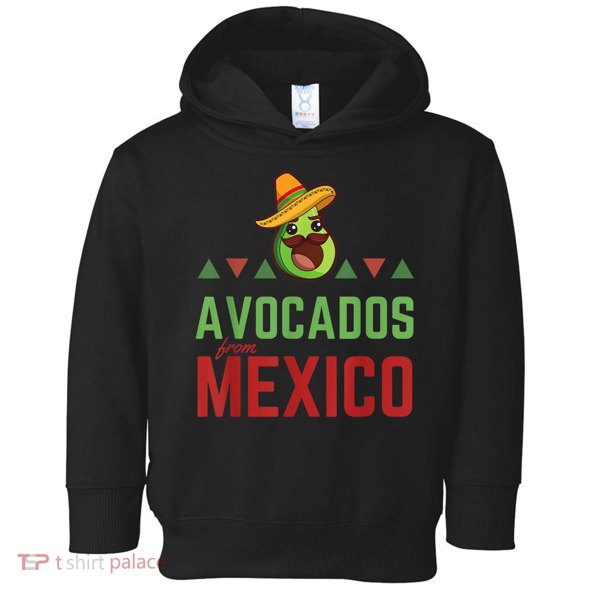 Avocados from Mexico - Mexican Day flag - Avocado Costume Toddler Hoodie