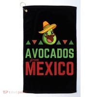 Avocados from Mexico - Mexican Day flag - Avocado Costume Golf Towel thumb 0
