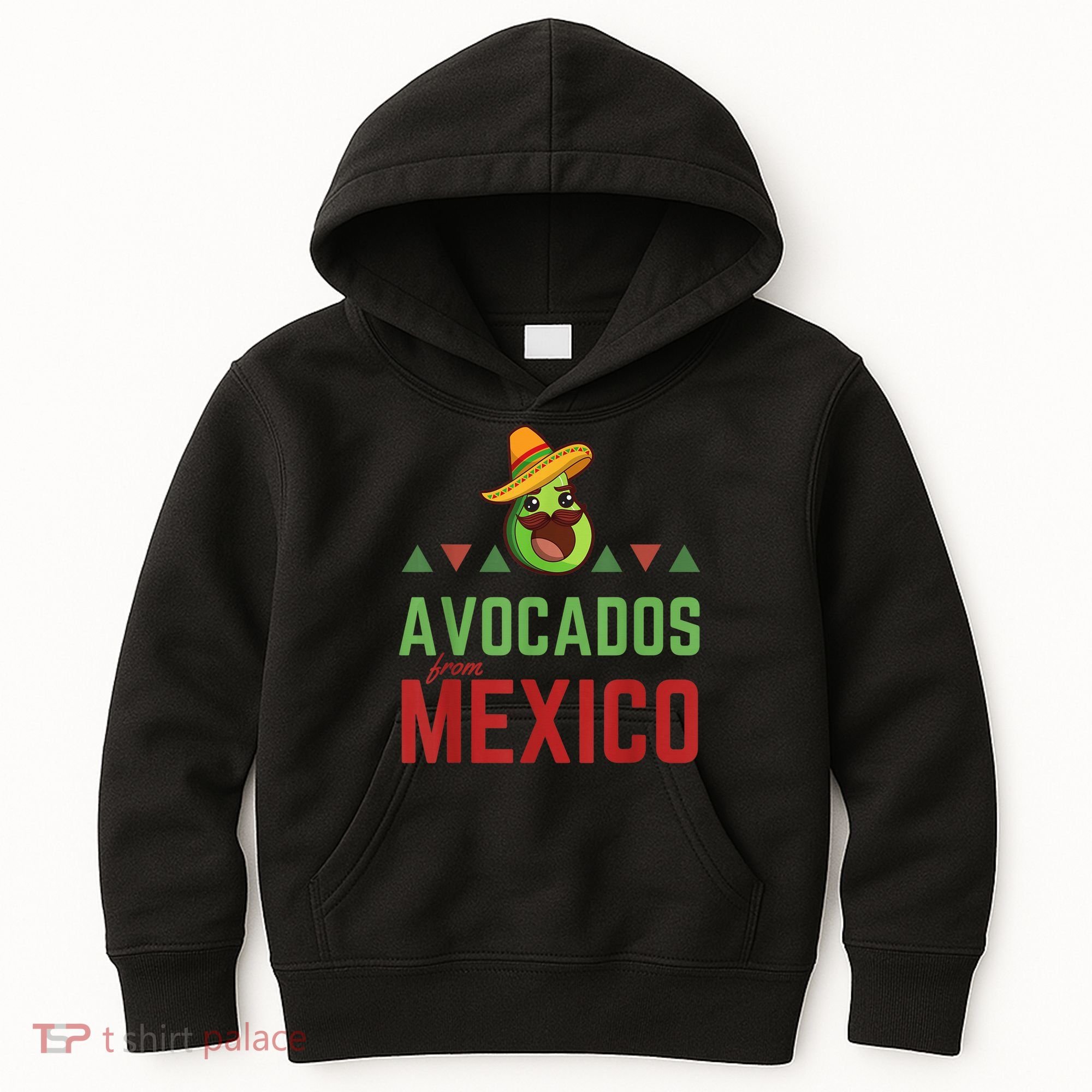 Avocados from Mexico - Mexican Day flag - Avocado Costume Kids Hoodie