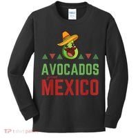 Avocados from Mexico - Mexican Day flag - Avocado Costume Kids Long Sleeve Shirt thumb 0