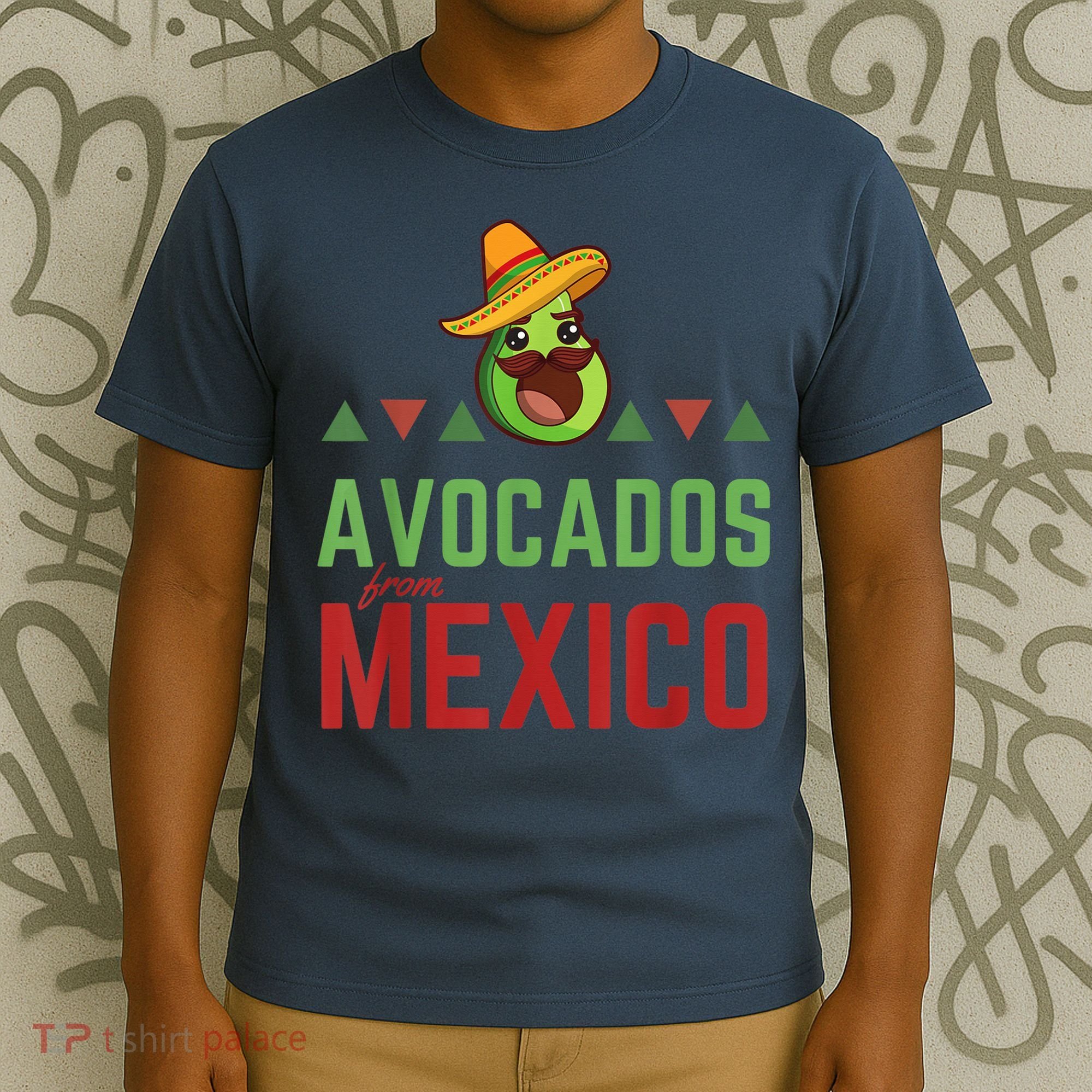 Avocados from Mexico - Mexican Day flag - Avocado Costume T-Shirt