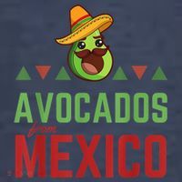 Avocados from Mexico - Mexican Day flag - Avocado Costume T-Shirt thumb 5