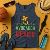 Avocados from Mexico - Mexican Day flag - Avocado Costume Tank Top thumb 4