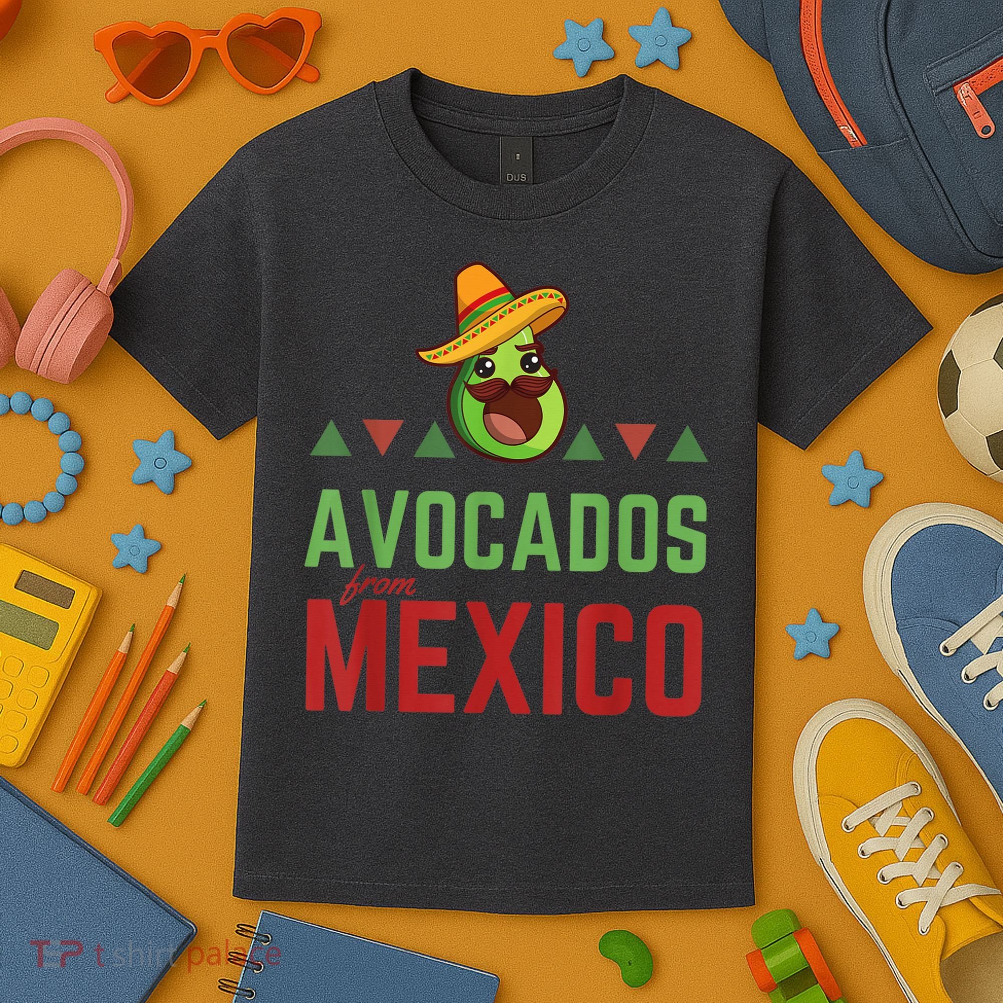 Avocados from Mexico - Mexican Day flag - Avocado Costume Kids T-Shirt