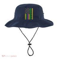 American Flag Mardi Gras Tshirt Mardi Gras Crawfish Bucket Hat thumb 0