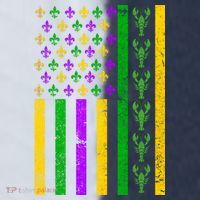 American Flag Mardi Gras Tshirt Mardi Gras Crawfish Soccer Jersey thumb 4