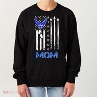 Air Force Mom, USAF Mom Tee, Women's Day Gift Veteran Women's Sweatshirt thumb 0