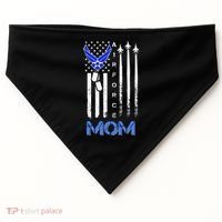 Air Force Mom, USAF Mom Tee, Women's Day Gift Veteran USA-Made Doggie Bandana thumb 0