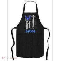 Air Force Mom, USAF Mom Tee, Women's Day Gift Veteran Apron thumb 0