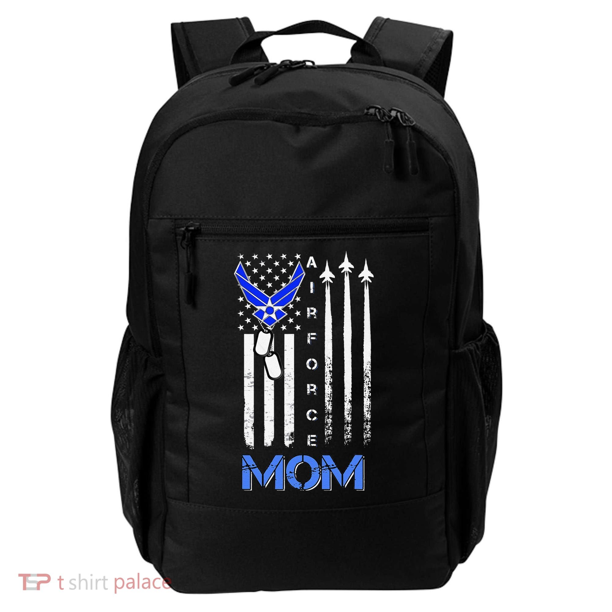 Air Force Mom, USAF Mom Tee, Women's Day Gift Veteran Backpack