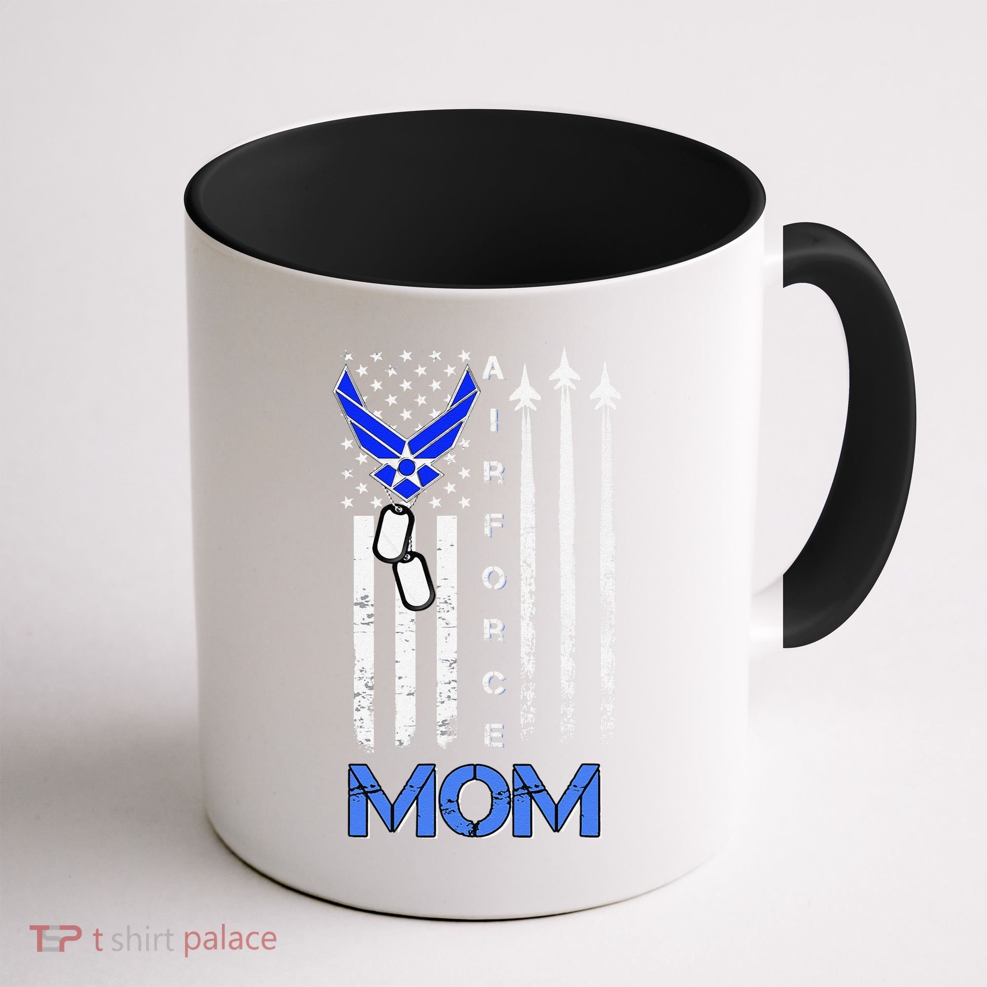 Air Force Mom, USAF Mom Tee, Women's Day Gift Veteran Coffee Mug