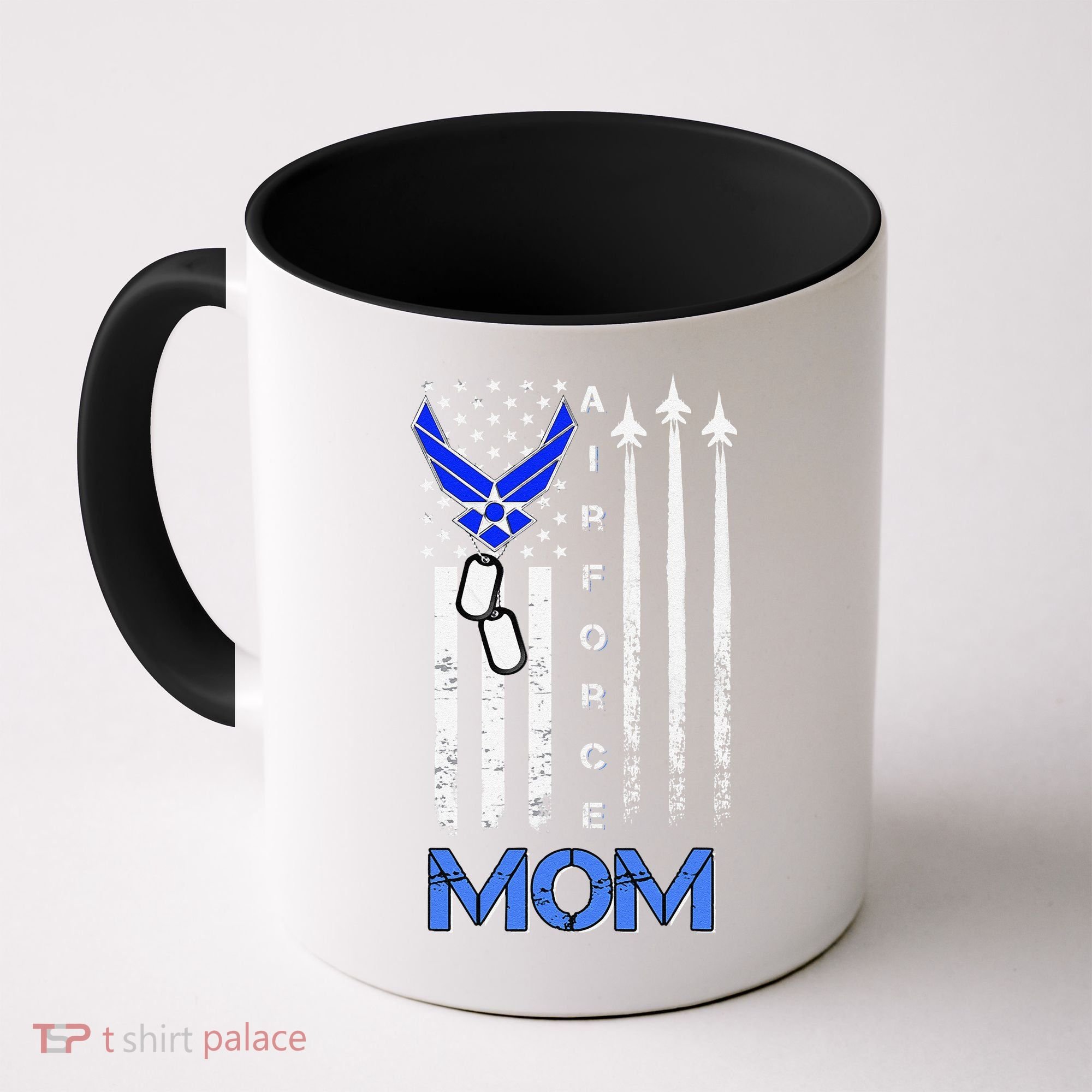 Air Force Mom, USAF Mom Tee, Women's Day Gift Veteran Coffee Mug
