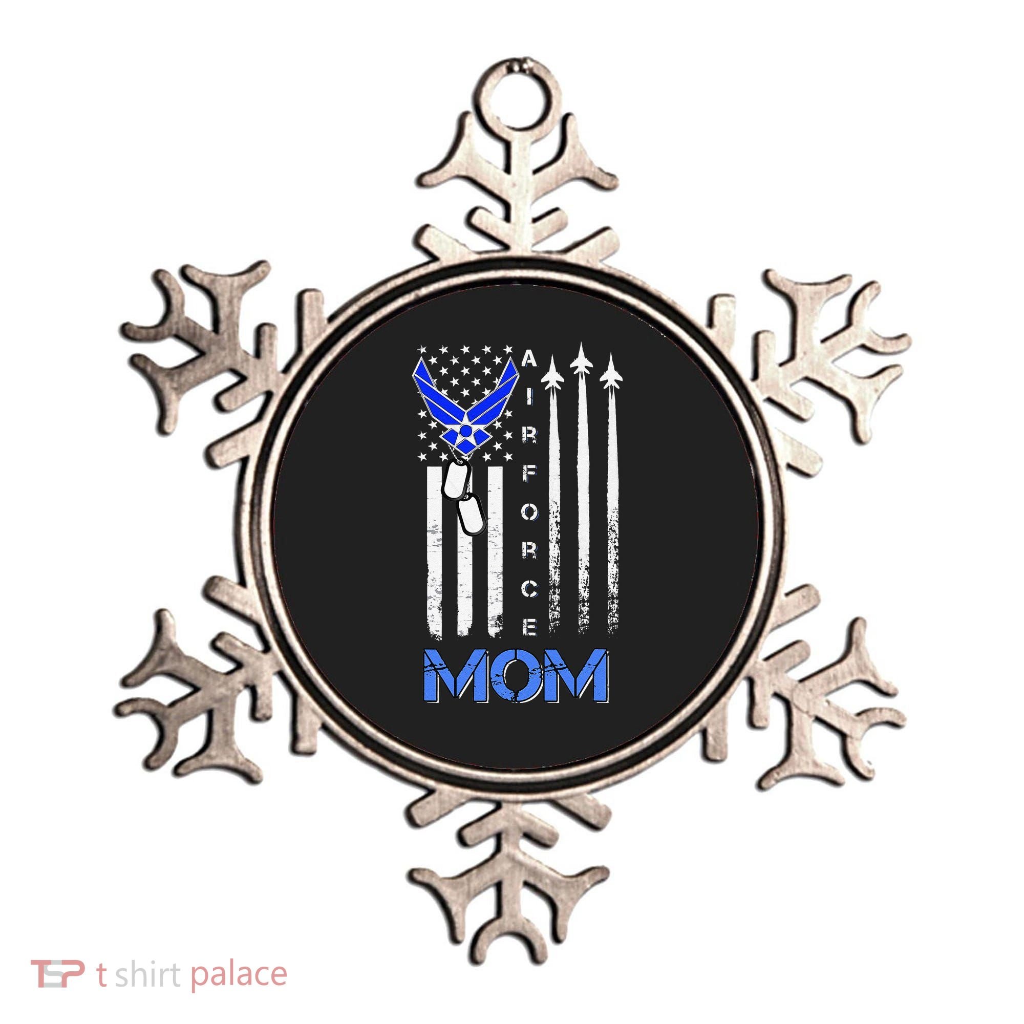 Air Force Mom, USAF Mom Tee, Women's Day Gift Veteran Ornament