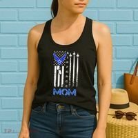 Air Force Mom, USAF Mom Tee, Women's Day Gift Veteran Women's Tank Top thumb 2