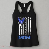 Air Force Mom, USAF Mom Tee, Women's Day Gift Veteran Women's Tank Top thumb 3