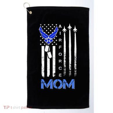 Air Force Mom, USAF Mom Tee, Women's Day Gift Veteran Golf Towel