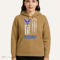 Air Force Mom, USAF Mom Tee, Women's Day Gift Veteran Hoodie thumb 5