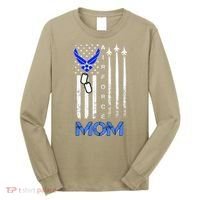 Air Force Mom, USAF Mom Tee, Women's Day Gift Veteran Long Sleeve Shirt thumb 0