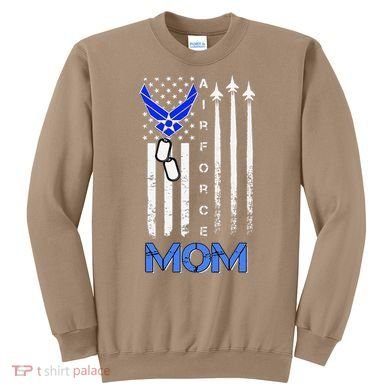 Air Force Mom, USAF Mom Tee, Women's Day Gift Veteran Sweatshirt
