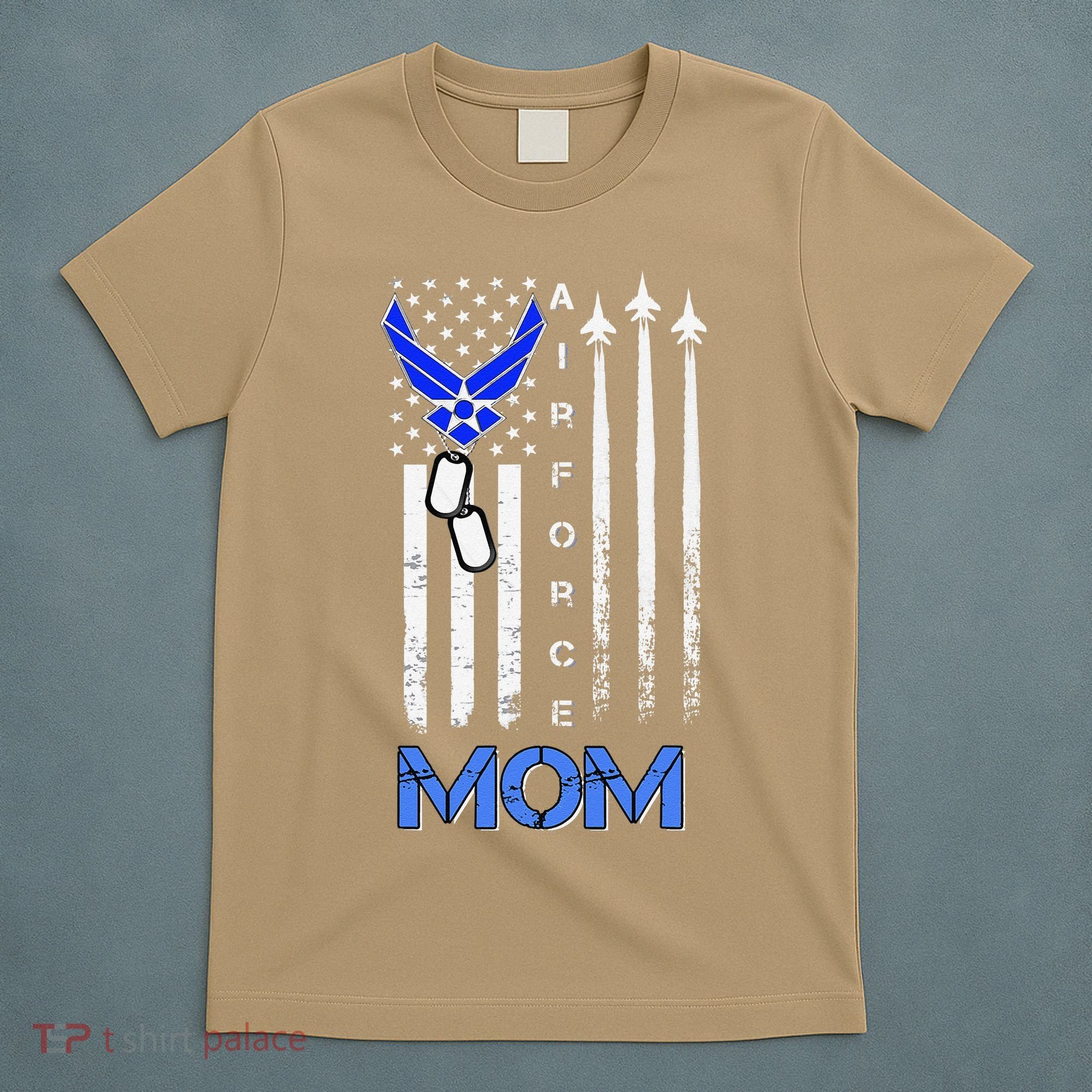 Air Force Mom, USAF Mom Tee, Women's Day Gift Veteran T-Shirt