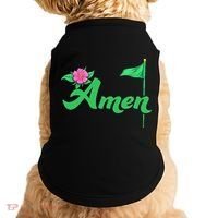 Amen Floral Master Golfer Golf Love Golf Flower Azaleas Doggie Tank thumb 0