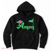 Amen Floral Master Golfer Golf Love Golf Flower Azaleas Hoodie thumb 0