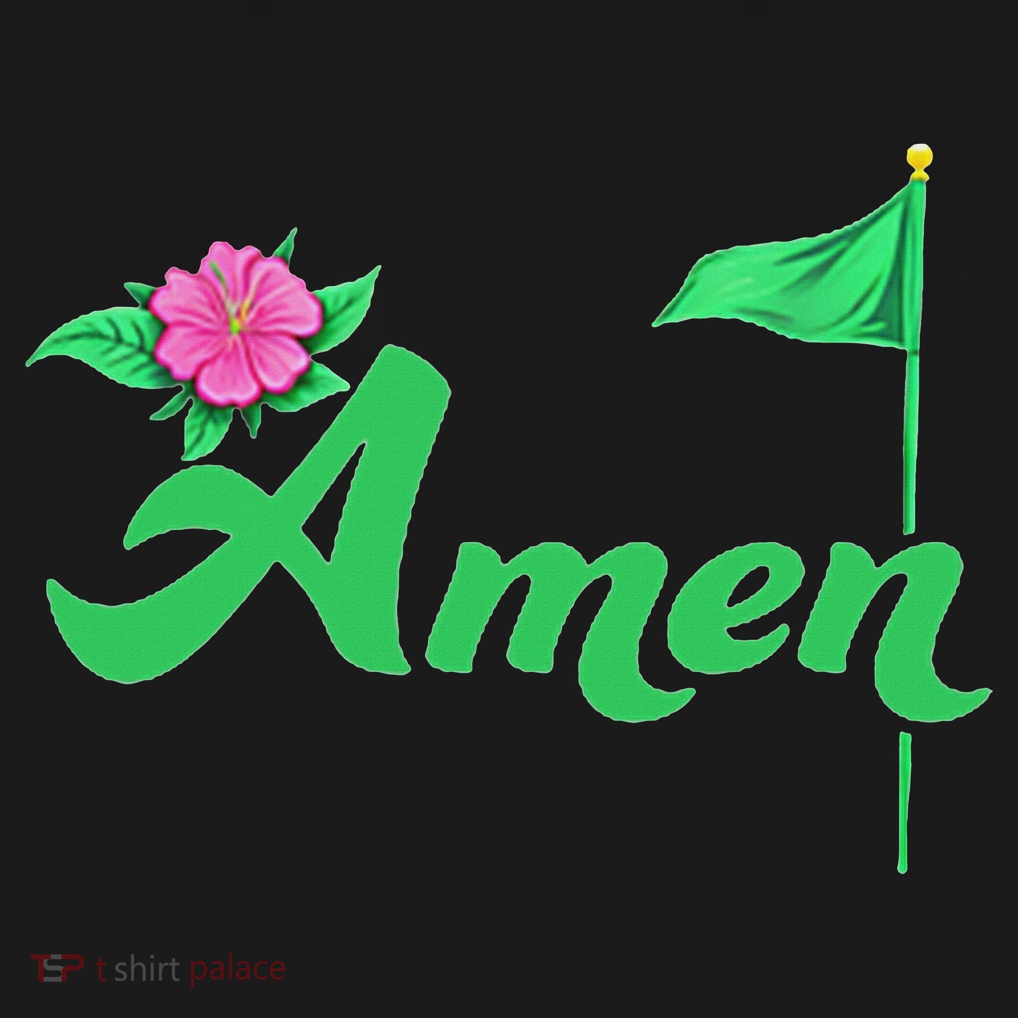 Amen Floral Master Golfer Golf Love Golf Flower Azaleas Women's Hoodie