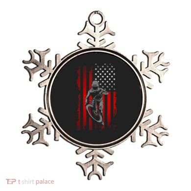 American Flag MTB Mountain Bike Ornament