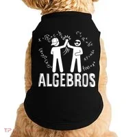 Algebros Funny Math Meme Algebra Doggie Tank thumb 0