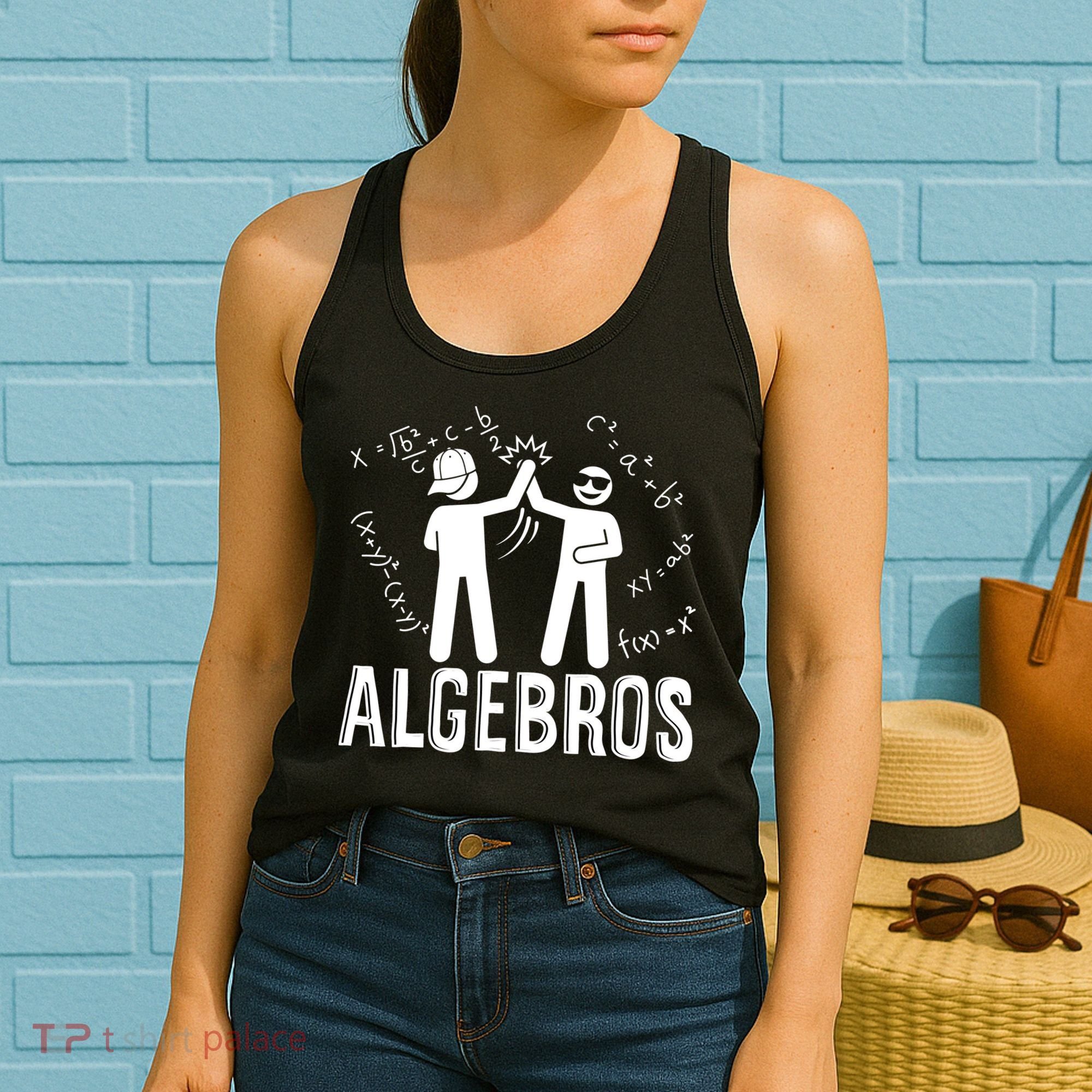 Algebros Funny Math Meme Algebra Women's Tank Top