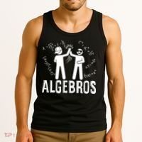 Algebros Funny Math Meme Algebra Tank Top thumb 3