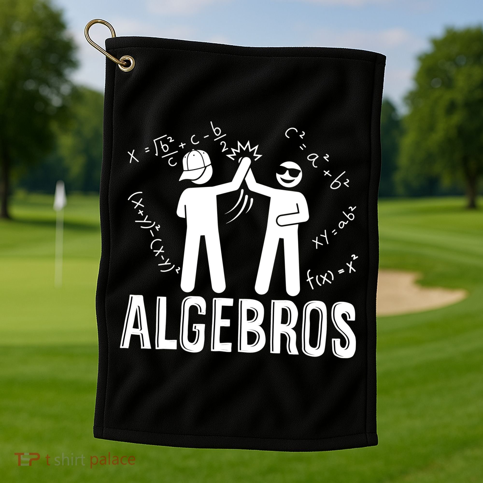 Algebros Funny Math Meme Algebra Golf Towel