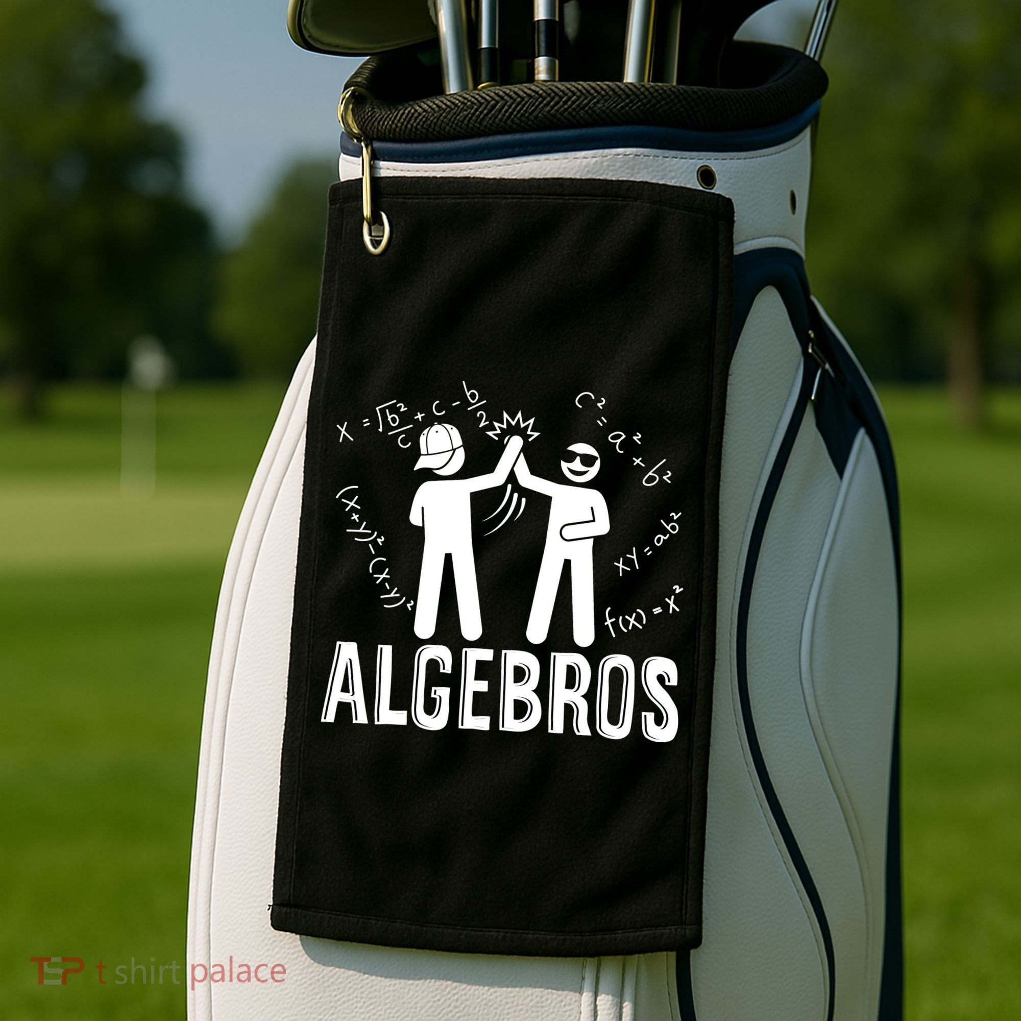 Algebros Funny Math Meme Algebra Golf Towel