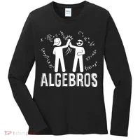 Algebros Funny Math Meme Algebra Women's Long Sleeve Shirt thumb 0