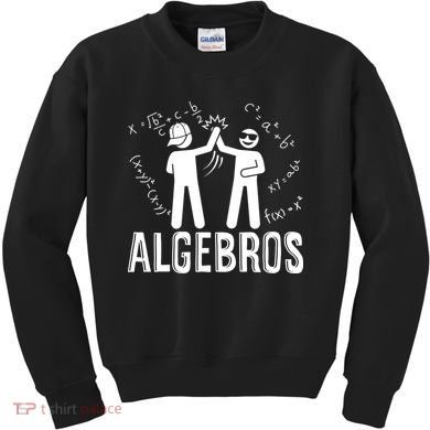 Algebros Funny Math Meme Algebra Kids Sweatshirt