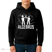 Algebros Funny Math Meme Algebra Kids Hoodie thumb 4