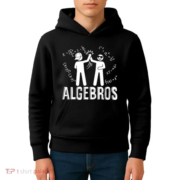 Algebros Funny Math Meme Algebra Kids Hoodie