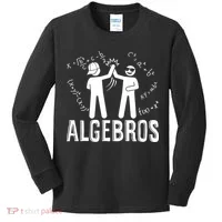 Algebros Funny Math Meme Algebra Kids Long Sleeve Shirt thumb 0