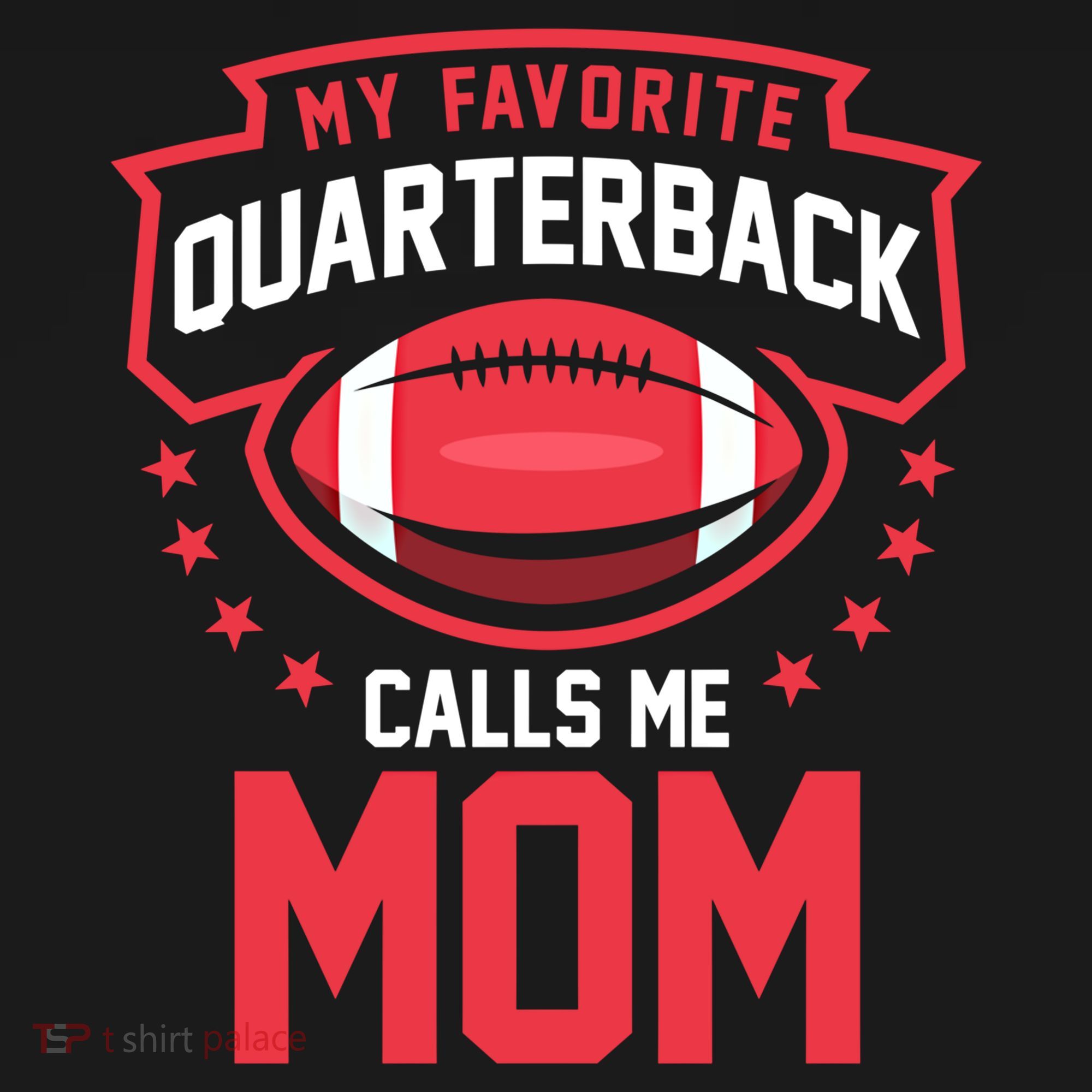 American Football My Favorite Quarterback Calls Me Mom Meaningful Gift Women's Hoodie