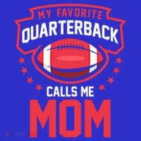 American Football My Favorite Quarterback Calls Me Mom Meaningful Gift Women's Tank Top thumb 5